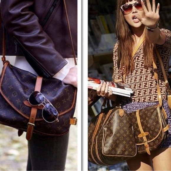 Louis Vuitton Saumur monogram bag - Picture 2 of 12